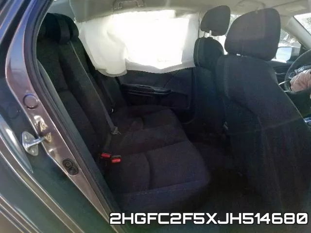 2HGFC2F5XJH514680 фото 6