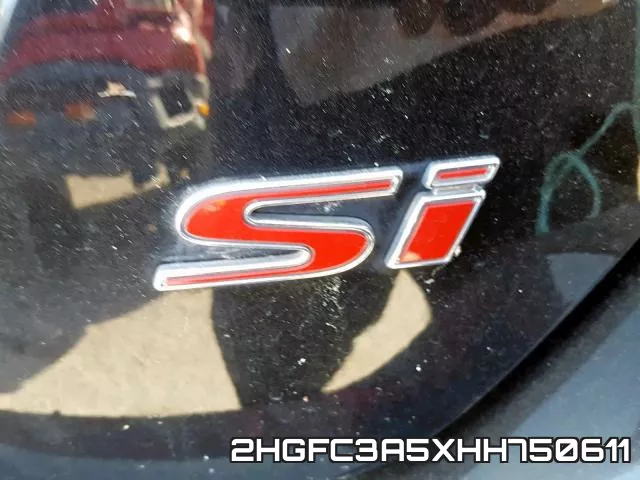 2HGFC3A5XHH750611 фото 6