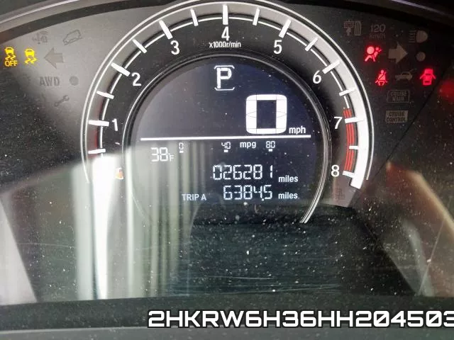 2HKRW6H36HH204503 фото 9