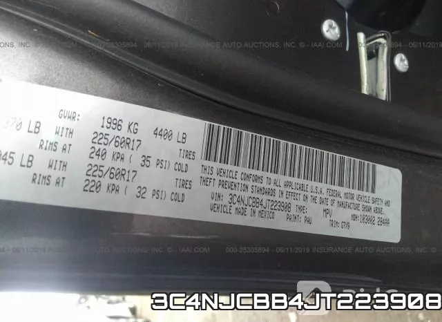 3C4NJCBB4JT223908 фото 10