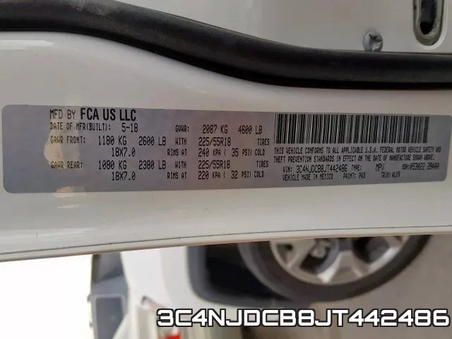 3C4NJDCB8JT442486 фото 2