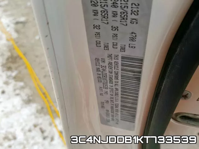 3C4NJDDB1KT733539 фото 2