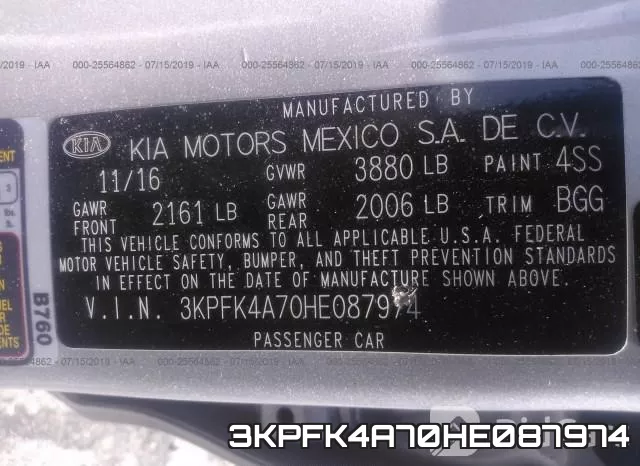 3KPFK4A70HE087974 фото 7