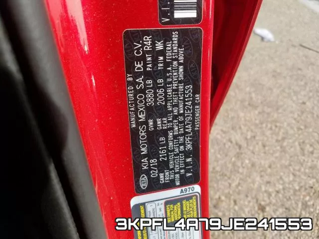 3KPFL4A79JE241553 фото 2