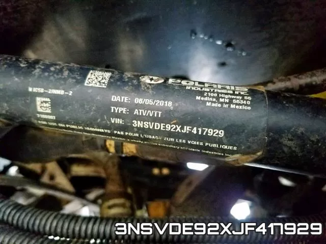 3NSVDE92XJF417929 фото 2