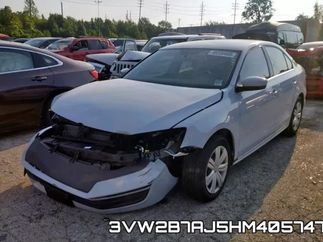 3VW2B7AJ5HM405747 фото 3