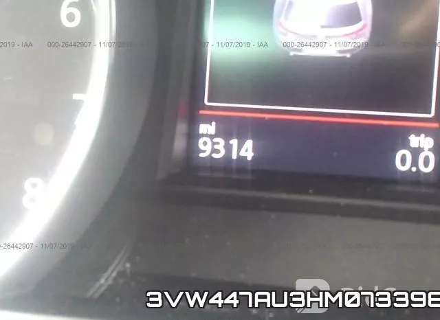 3VW447AU3HM073398 фото 7
