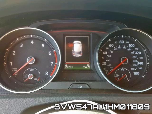 3VW547AU1HM011809 фото 9