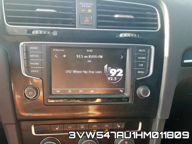 3VW547AU1HM011809 фото 10