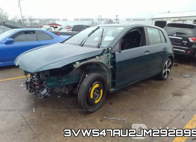 3VW547AU2JM292895 фото 2