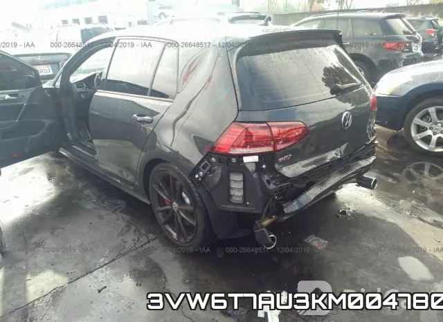 3VW6T7AU3KM004780 фото 4