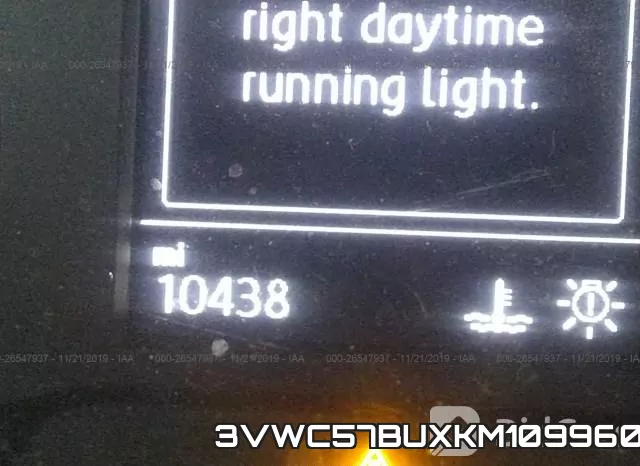 3VWC57BUXKM109960 фото 6