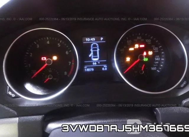 3VWDB7AJ5HM367669 фото 8
