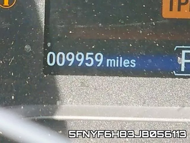 5FNYF6H83JB056113 фото 9
