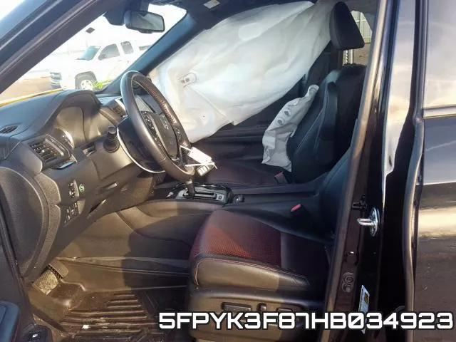 5FPYK3F87HB034923 фото 6