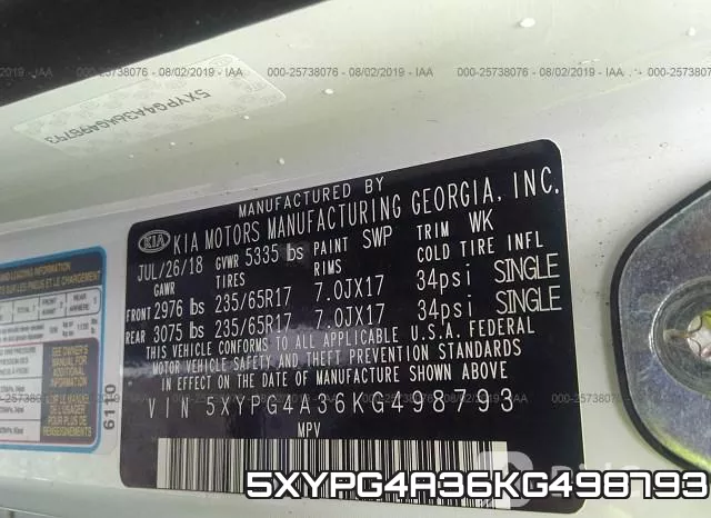 5XYPG4A36KG498793 фото 10