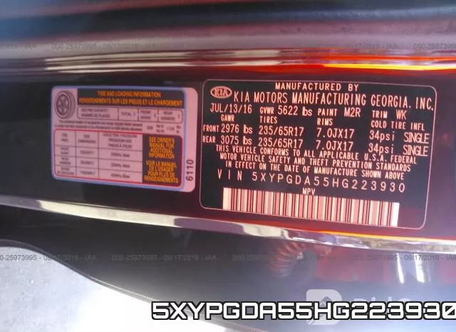 5XYPGDA55HG223930 фото 10