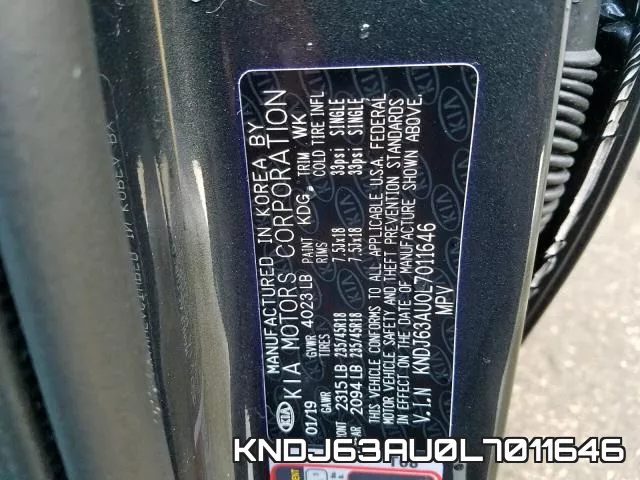 KNDJ63AU0L7011646 фото 2