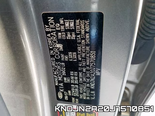KNDJN2A20J7570851 фото 2