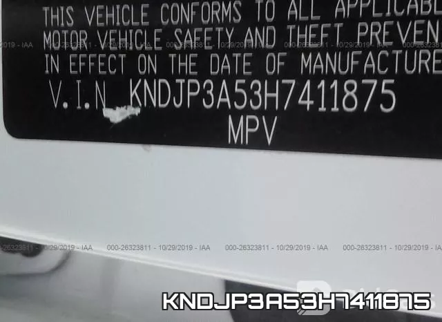 KNDJP3A53H7411875 фото 9