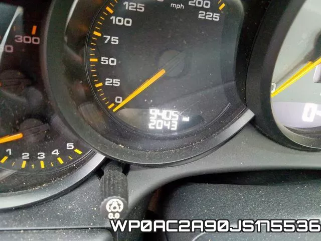WP0AC2A90JS175536 фото 9