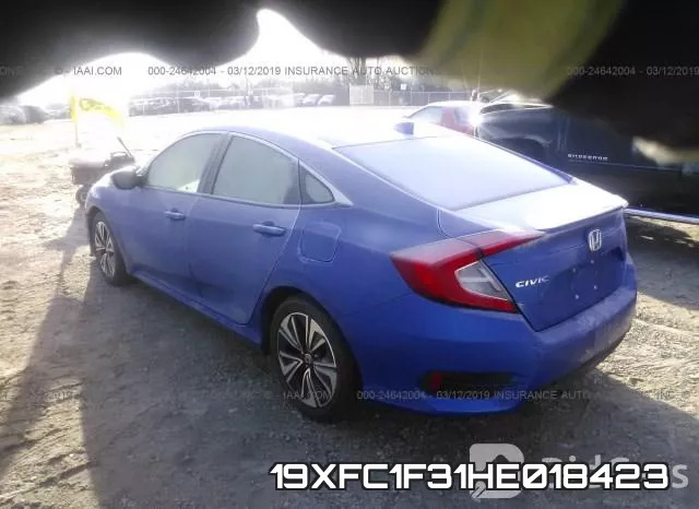 19XFC1F31HE018423 фото 4