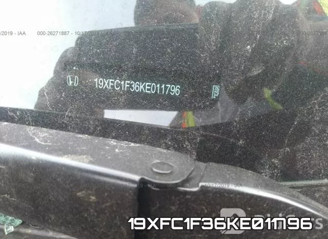 19XFC1F36KE011796 фото 7