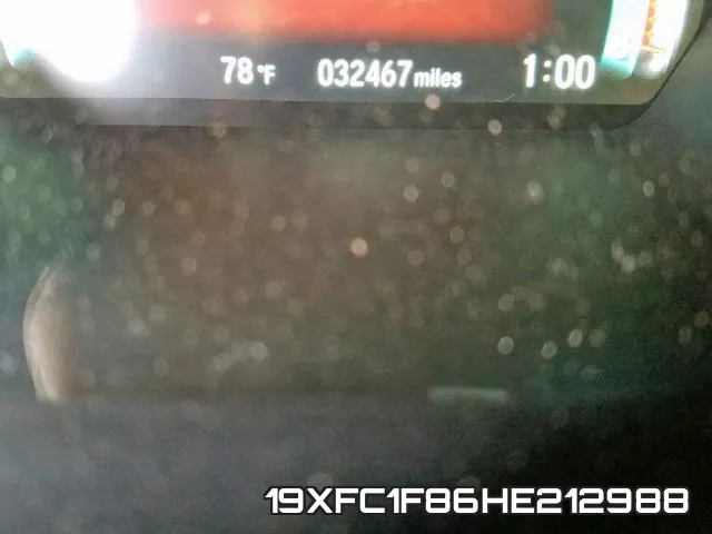 19XFC1F86HE212988 фото 8