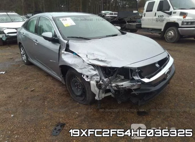 19XFC2F54HE036325 фото 5