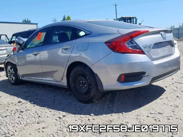 19XFC2F58JE019775 фото 2