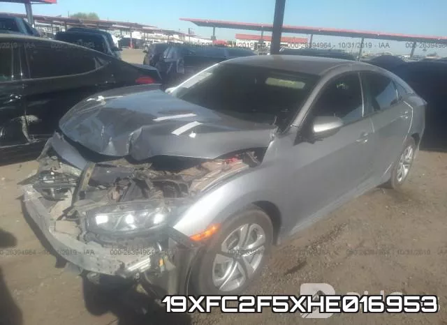 19XFC2F5XHE016953 фото 3