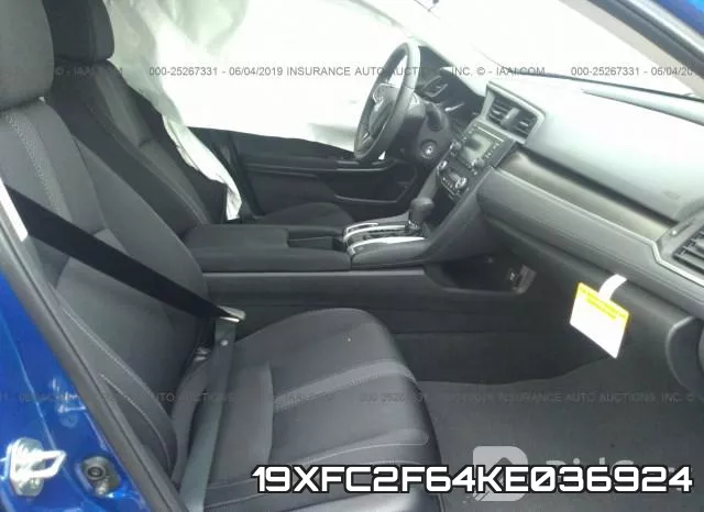19XFC2F64KE036924 фото 6