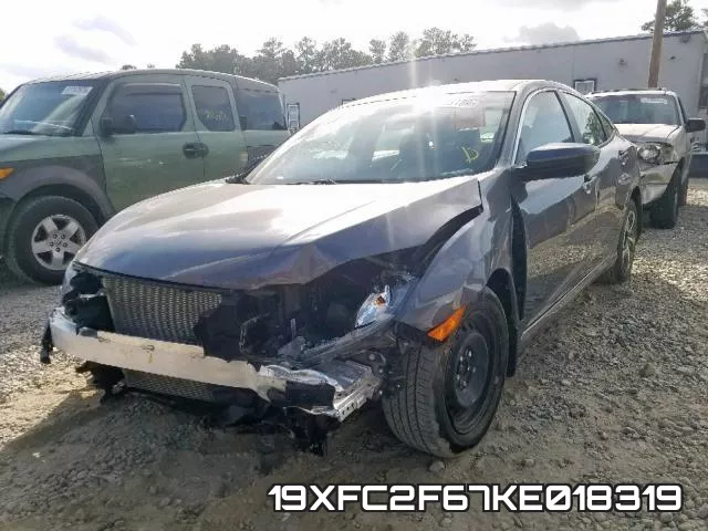 19XFC2F67KE018319 фото 3