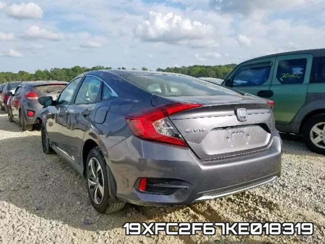 19XFC2F67KE018319 фото 4