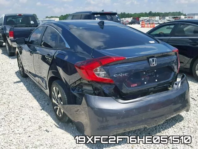 19XFC2F76HE051510 фото 4