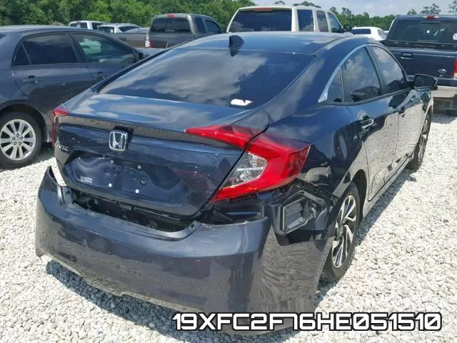 19XFC2F76HE051510 фото 5