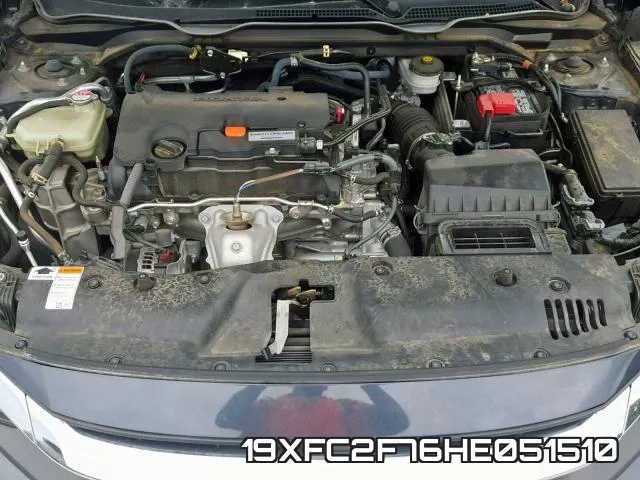 19XFC2F76HE051510 фото 7