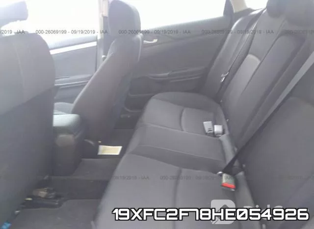 19XFC2F78HE054926 фото 9