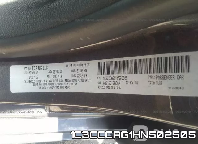 1C3CCCAG1HN502505 фото 10