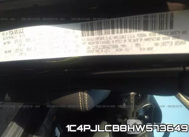 1C4PJLCB8HW573649 фото 10