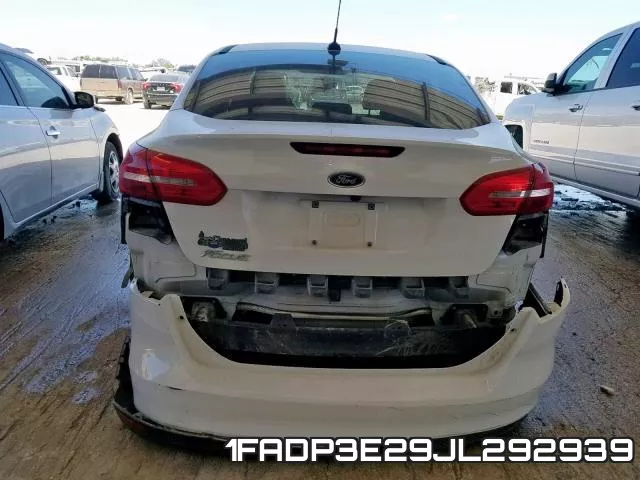 1FADP3E29JL292939 фото 9