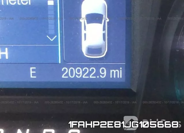 1FAHP2E81JG105668 фото 8
