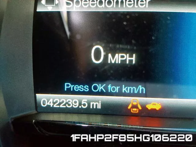 1FAHP2F85HG106220 фото 9