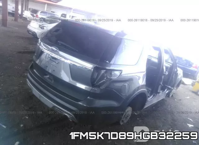 1FM5K7D89HGB32259 фото 4