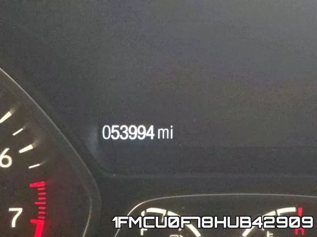 1FMCU0F78HUB42909 фото 9