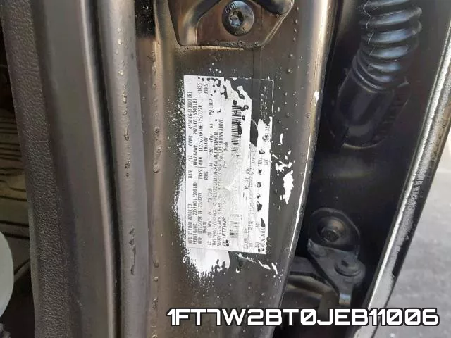 1FT7W2BT0JEB11006 фото 2