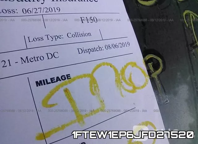 1FTEW1EP6JFD27520 фото 8