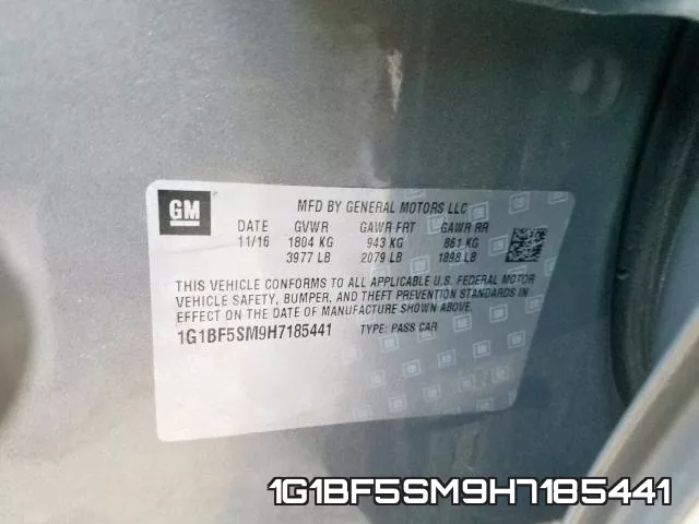 1G1BF5SM9H7185441 фото 2