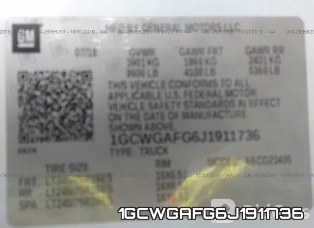 1GCWGAFG6J1911736 фото 10