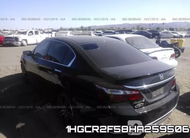 1HGCR2F58HA259506 фото 3